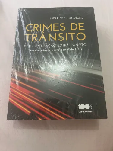 Livro crimes de trânsito