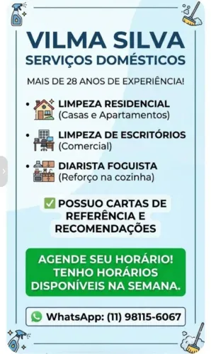 Limpeza , casas , apartamento e escritórios