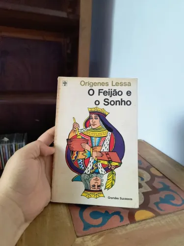 livro o feijão e o sonho orígenes Lessa biblioteca Antigo Antiquário vintage livros ler
