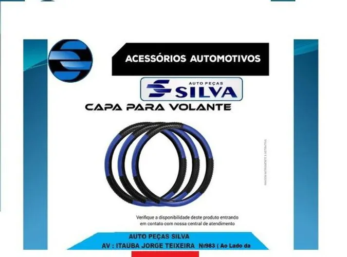 Capa de Volante Automotivo Universal Promoção Temos vários Cores muydy uufyi