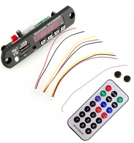 Decodificador Placa  Usb,sdcard Caixa Ativa Mp3 Bluetooth 12v Automação COD-AP23  