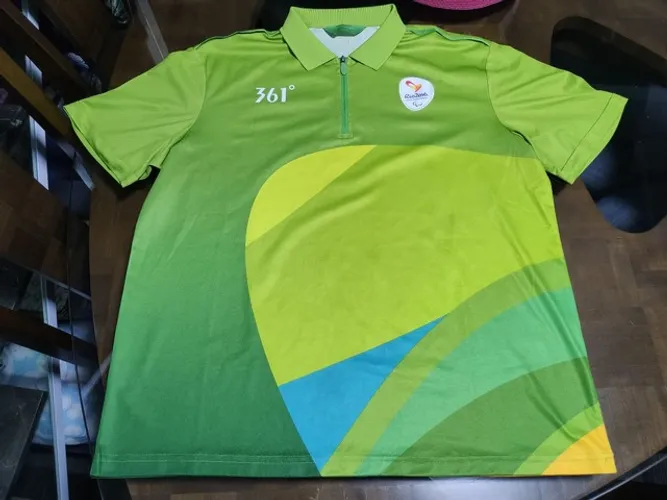 Camisa olimpíada/ paralimpiada Brasil 2016