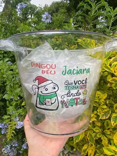 Baldes de gelo personalizado 