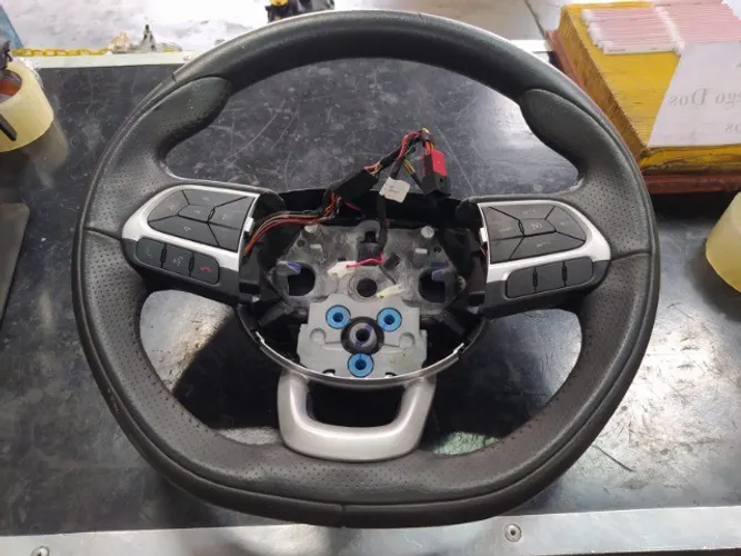 Volante Couro Paddle Shift Comando Som Chicote cronos  Original