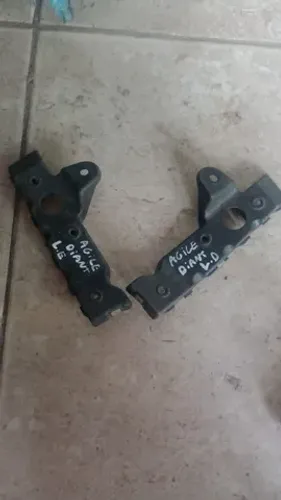 Par Guia Suporte Para-choque dianteiro Chevrolet Agile