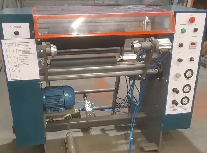 Rebobinadeira de Filme Stretch Modelo GRT-500 - Com Tubo e Sem tubo