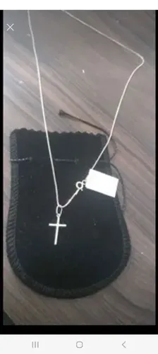SP PROMOÇÃO! LINDA CORDA DE PRATA LEGÍTIMA PURA NOVA