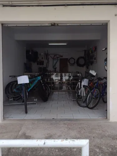 Estoque de peças de bicicleta
