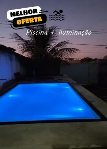 CA-Piscina 5,50 metros com iluminação !