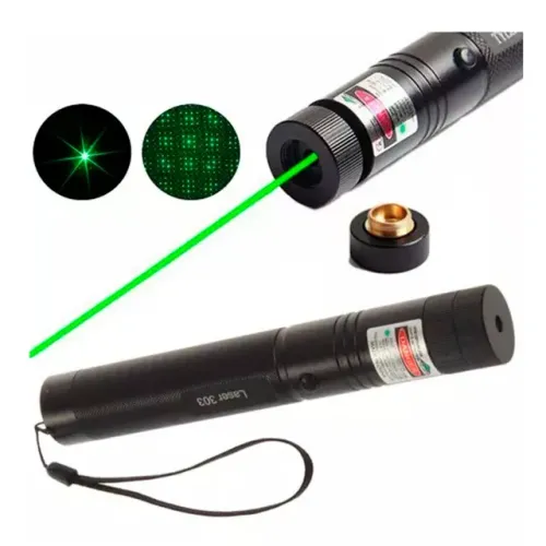 Caneta Laser Verde Longo Alcance Ultra Forte Recarregável LT 403