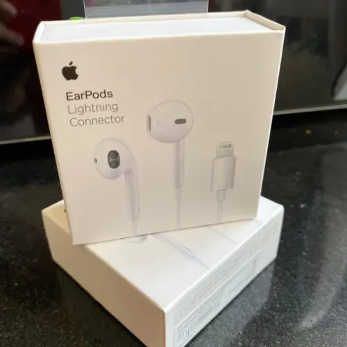 Fone de Ouvido iPhone Lightning EarPods Apple Original (3 meses de garantia)