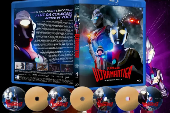 ULTRAMAN TIGA BLU-RAY EDIÇÃO LUXO