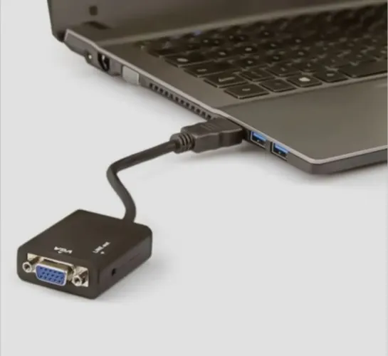 Adaptador HDMI para VGA - Conecte seu notebook na TV!