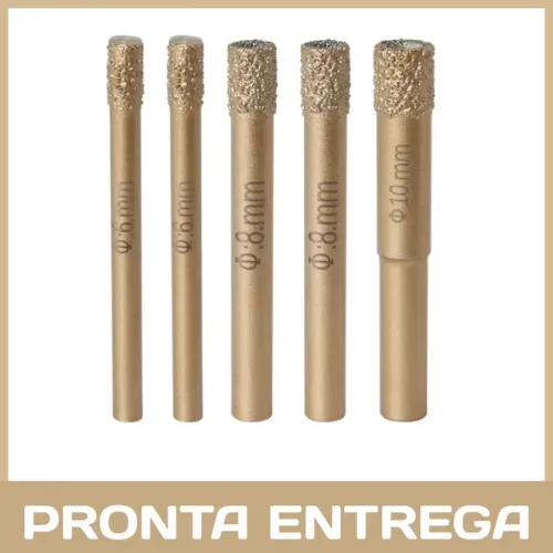 BROCAS PARA PORCELANATO (05 peças)