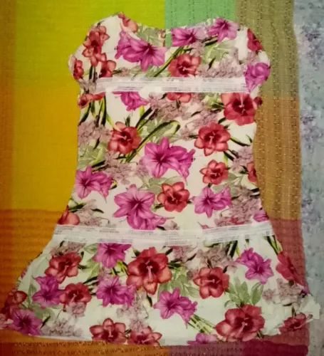 VESTIDO FLORIDO N°40. (GUP'S) ler descrição...