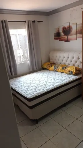 Cama  com Box  colchão  e cabeceira  noobuk 