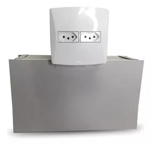Cofre tomada para embutir em parede 