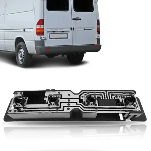 soquete da lanterna traseira mercedes benz sprinter 1997 a 2012