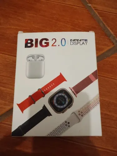 Smartwatch+ fone tws kit com pulseiras