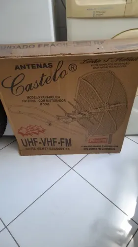 Antena Parabólica Castelo M.3000 UHF/VHF/FM