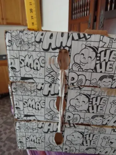 Turma da Mônica - Caixa de papelão