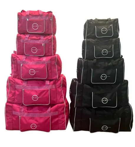 Kit com 5 malas bolsa de viagem