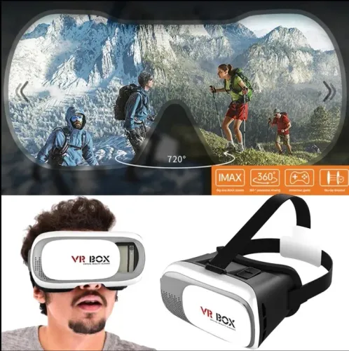 Óculos de Realidade Virtual VR BOX - 720°