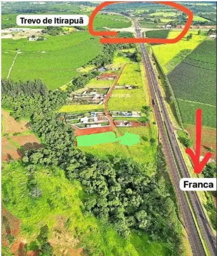 Chácara à venda -Condominio Estancia de Itirapua/Rodovia Ronan Rocha, Itirapuã/SP