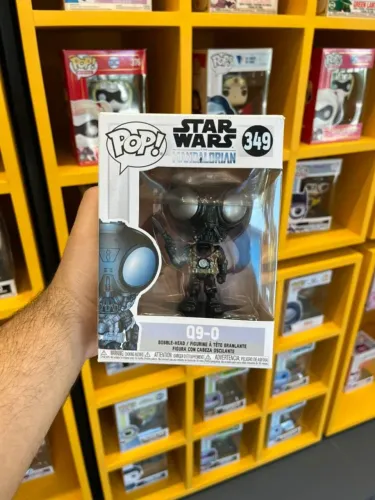 Funko Pop! Star Wars; The Mandalorian | Q9-0 #349 Novo! Lacrado!