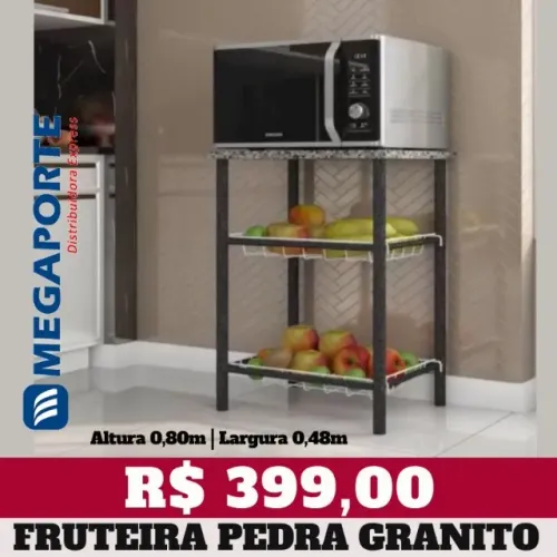Balcão Multiuso com Fruteira 2 Cestos (Novo) Entrega Grátis! 