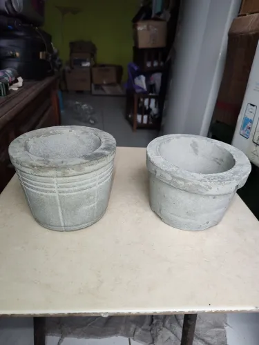 Vasos decorativos de concreto