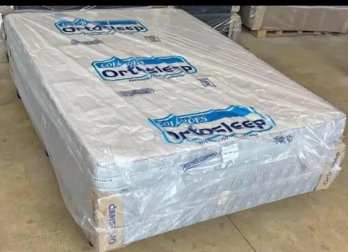 Colchão de 33 casal com a base