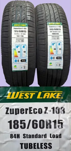 Par de Pneus Aro 15 Westlake 185 x 60 Zupereco_Montagem Grátis_Aceito Cartão*