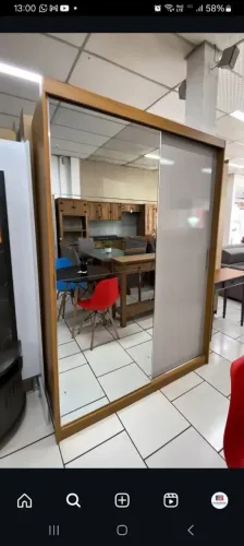 GUARDA ROUPA RIVA - DEMOBILE ENTREGA E MONTAGEM GRATIS!