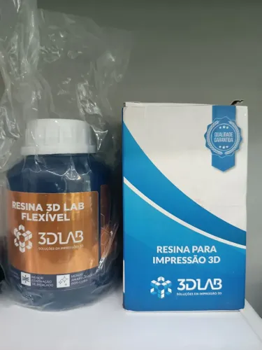 Resina 3D Flexível 3D Lab