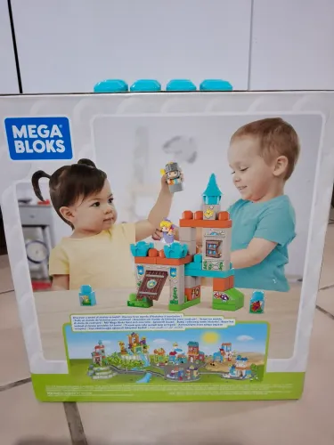Mega Bloks - Castelo de Blocos para Crianças 