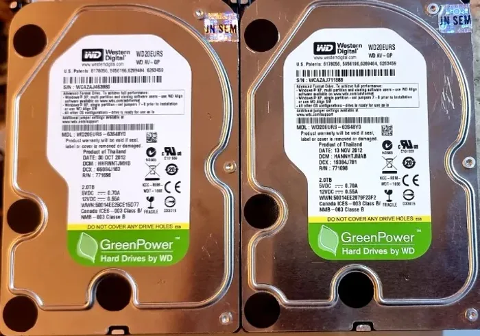 HD western digital Green 2TB