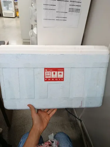 Caixa de Isopor para armazenar muita coisa 