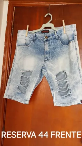 Bermuda Jeans Destroyed Reserva 44
