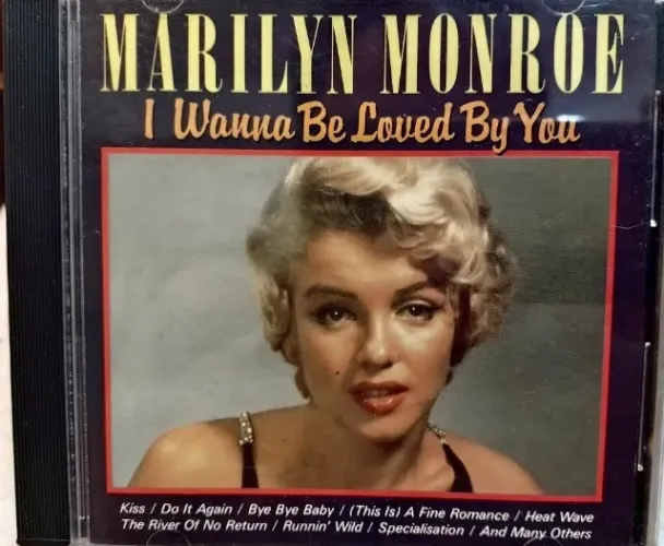 Cd de 1989 da Marilyn Monroe - I Wanna Be Loved By You - Movieplay