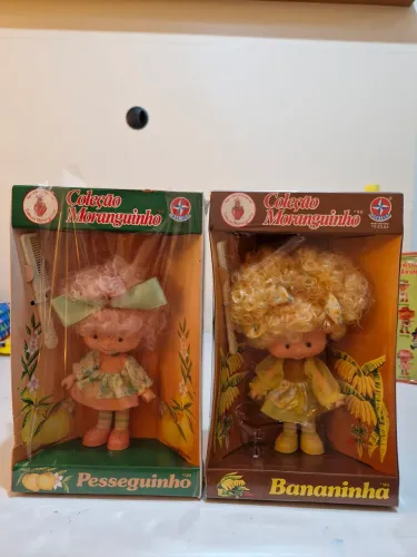 Boneca Coleção Pesseguinho Estrela - Anos 80