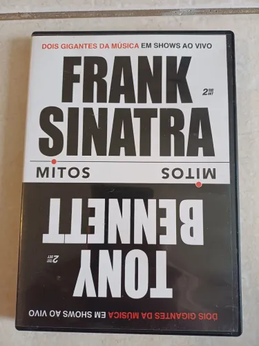 Frank Sinatra + Tonny Benet - DVD seminovo