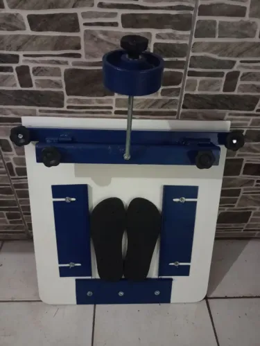 SERIGRAFIA MESA PARA IMPRESSÃO DE SANDÁLIA COMPLETA PRONTA PARA USO ACEITAMOS CARTÕES