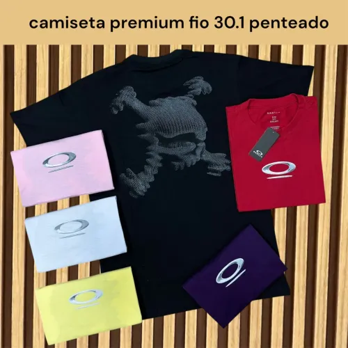 Camiseta Masculina Algodão 30.1 Penteado Camisetas Surf PREMIUM Atacado - Fornecedor