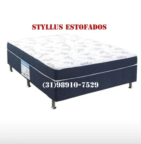 Cama box semi ortopédica promoção 