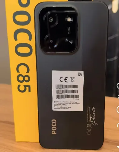 Poco C85 4G NFC 128GB 6GB RAM - Equipamento Potente, Visual Sofisticado