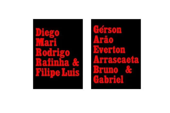 Placa Flamengo 2019