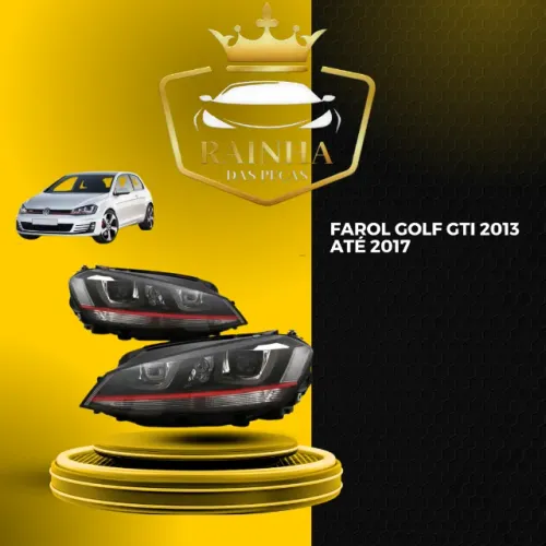 Farol Golf Gti 2013 até 2017                                                              