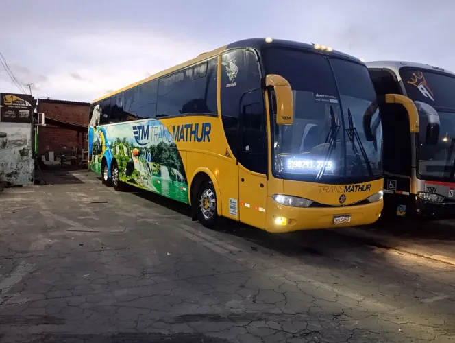Aluguel de Onibus Turismo - 50 Poltronas