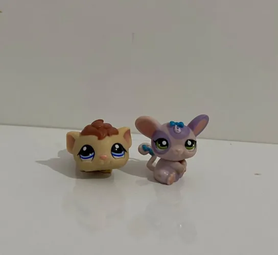 Littlest Pet Shop rato e hamster 
